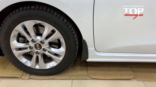 Устанавливаем обвес на Kia Ceed 2 хэтчбек 2015-2018 смотреть онлайн
