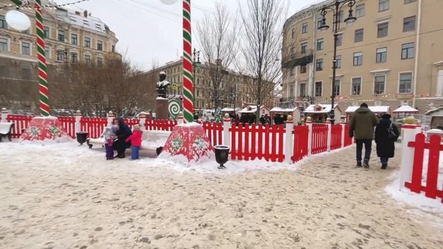 Ярмарка в Санкт-Петербурге - Russian Vlog (subtitles) смотреть онлайн