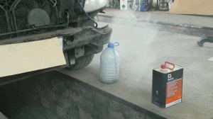 замена компрессора кондиционера и промывка системы на MERCEDES VITO