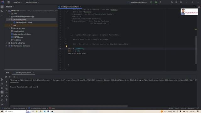 4. String Introduction | Comments | TypeCasting | Constants | Reading Inputs | Simple Project - Jav смотреть онлайн