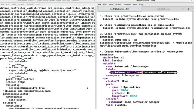 Kubernetes Monitor kube-controller-manager using Prometheus Operator