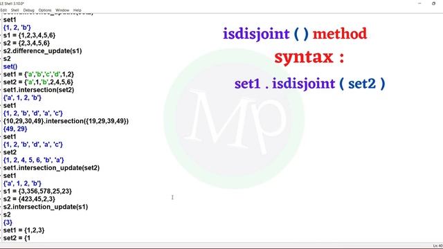#39 Python Set Methods In Telugu  Part 2 | Python Set in Telugu | #Python Series In Telugu