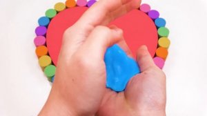 ДЛЯ ДЕТИШЕК ! Как сделать сердечко из кинетического песка