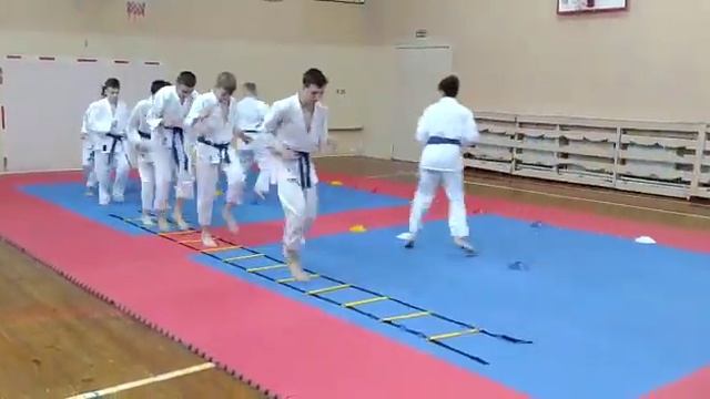 Упражнения на тарелочках и лестнице 3 смотреть онлайн