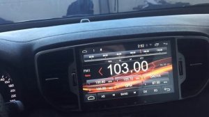 Штатная автомагнитола на Kia Sportage 2016 NEW. Головное устройство на Киа Спортейдж 2016