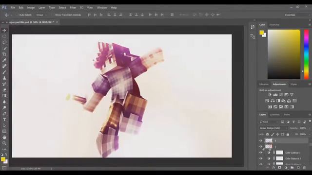 Minecraft Wallpaper Speedart | BlazeArtworks смотреть онлайн