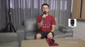 Quick compare SHURE KSM11, SHURE beta58, DPA4018