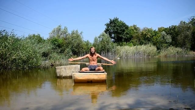 Лодка из бочек своими руками за 1$ Do it yourself boat barrel for $ 1 смотреть онлайн