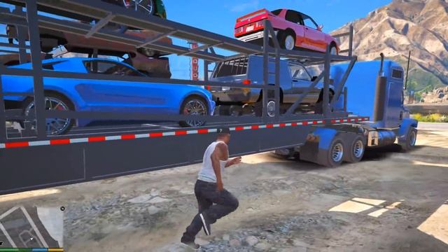 НАШЕЛ ЗАБРОШЕННУЮ МАШИНУ НА СВАЛКЕ!! Битый заброшенный GTR! реальная жизнь ГТА 5 моды GTA 5 смотреть онлайн