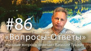 "Вопросы-Ответы", Выпуск #86 - Василий Тушкин отвечает на ваши вопросы