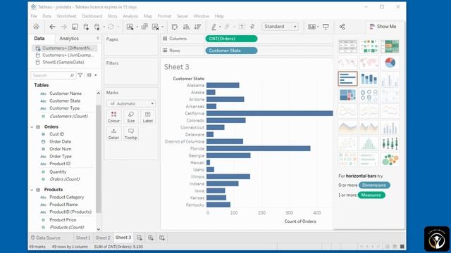 #10 Connecting, Join, Clean, Visualization TABLEAU | Data Analyst: Python, Power BI, Tablue, SQL