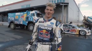 Дрифт Камаз против Mad Mike   За кадром