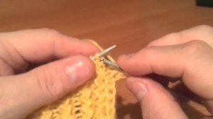 Резинка со скрещенными лицевыми