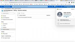 Azure -  remove payment method |  See invoices | Billing and cost management