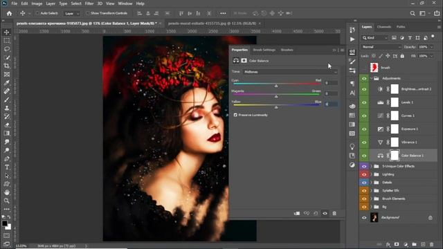 Oil Impression Action Tutorial | How to Use Demo | Adobe Photoshop Action
