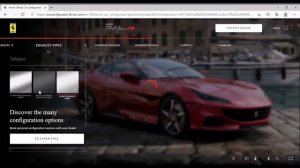 FERRARI PORTOFINO M - FERRARI PORTOFINO M Configurator