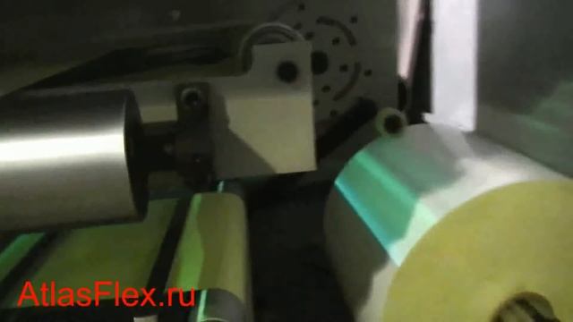 Стол переворота полотна, равнение полотна и система намотки - флексографская машина AtlasFlex 320 смотреть онлайн