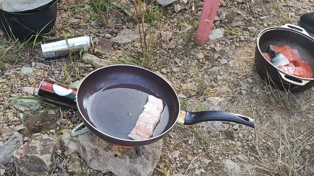 В погоне за большим лососем. #максимовка#дальнийвосток#рыбалка#рыбалкавприморье#