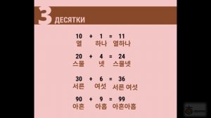 21 - ИСКОННО-КОРЕЙСКИЕ ЧИСЛИТЕЛЬНЫЕ / ГРАММАТИКА КОРЕЙСКОГО ЯЗЫКА