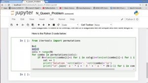 Solve the N-Queen Problem with Python