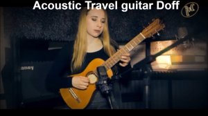 Acoustic Travel guitar Doff