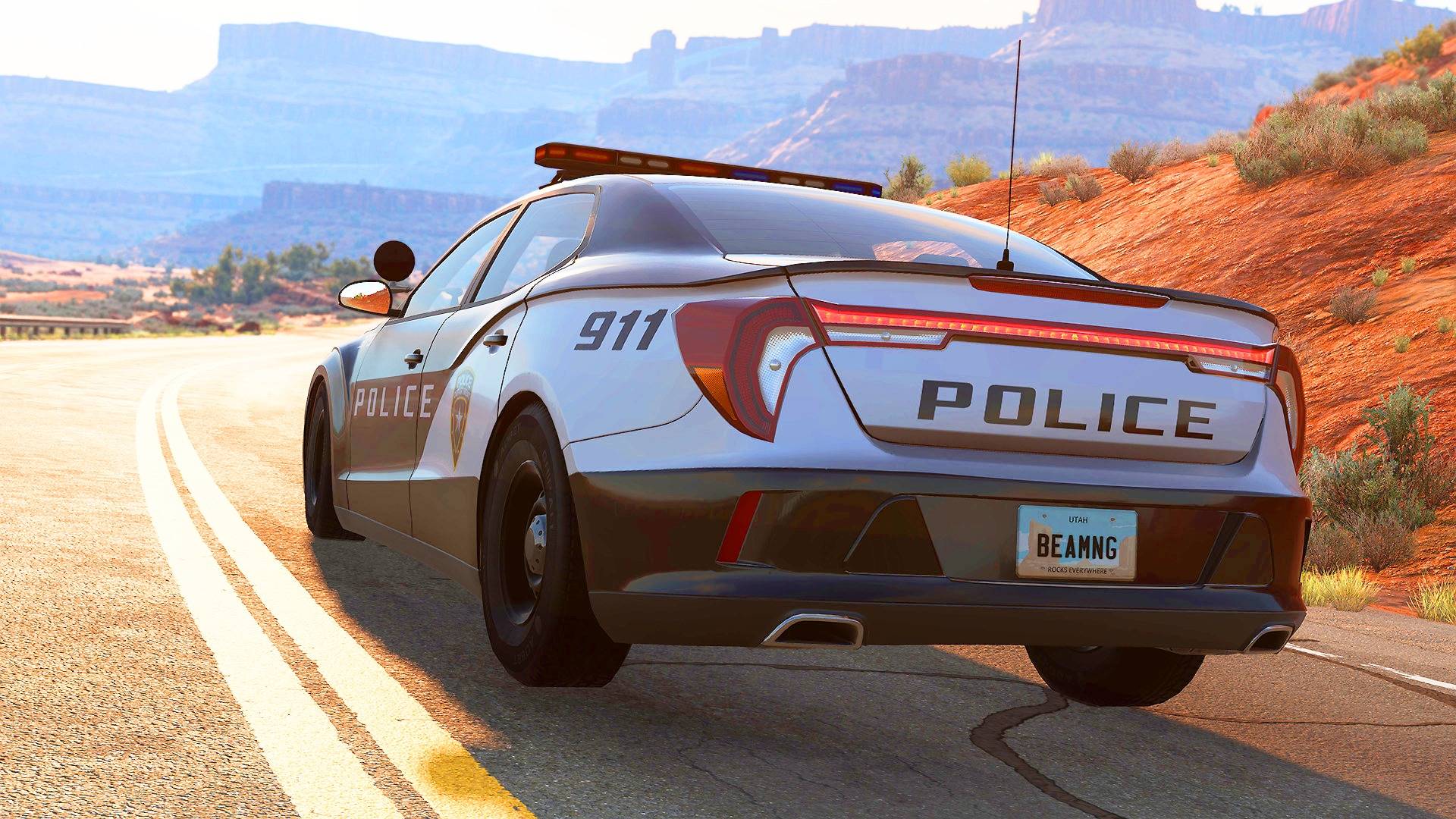 BeamNG Drive - Реалистичные автомобильные аварии и погони.
