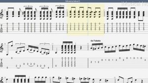 Guitar TAB - Sabicas : Delicada | Tutorial Sheet Lesson #iMn