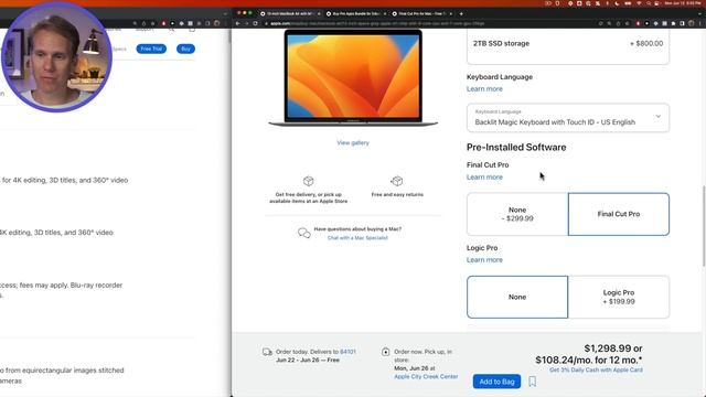 Can a Macbook Air Run Final Cut Pro?