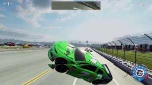 NASCAR Heat 3 Crashes and Blowovers #1