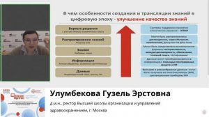 Ректор ВШОУЗ Гузель Улумбекова ВУЗ – это «храм» для обучения