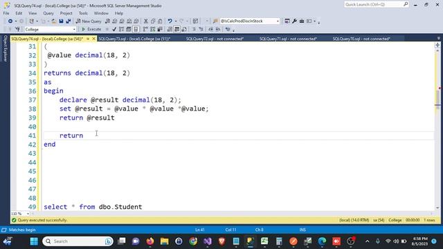 Scalar Functions in SQL Server | SQL SERVER | Lecture-24 | In Nepali Language.