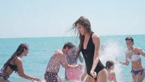 Пляж отеля Риксос Красная Поляна Сочи