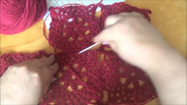 Жакет-болеро крючком. Часть 3. смотреть онлайн