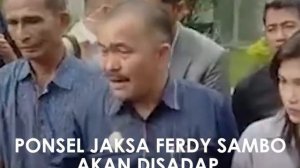 Khawatir Jaksa Kasus Ferdy Sambo Diancam, Ponsel 30 Jaksa Kasus Sambo Akan Disadap