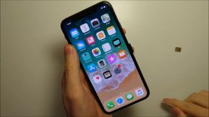 iPhone X SIM Card How to Insert or Remove