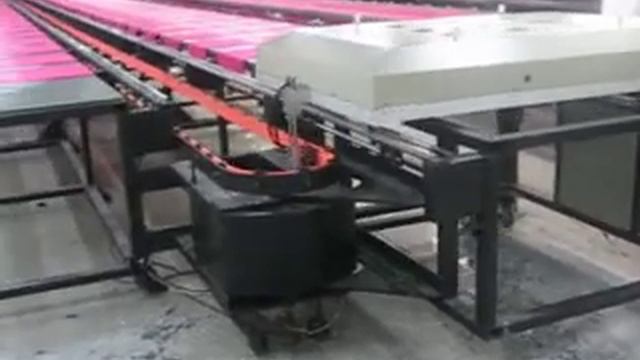 Автоматическая трафаретная линия для печати по ткани смотреть онлайн