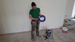 Безвоздушная окраска без пыли... правда или вымысел... airless spraying without overspray...