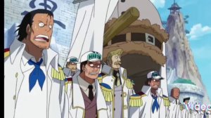 первое появление Белоуса на маринфорде (озвучка от шачибури) на  jut. su