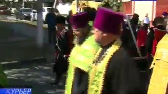 Общеепархиальный большой Крестный ход в день памяти Сергия Радонежского в городе Новороссийске смотреть онлайн