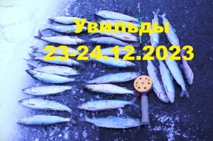 РЫБАЛКА НА РИПУСА озеро УВИЛЬДЫ, 23-24.12.2023