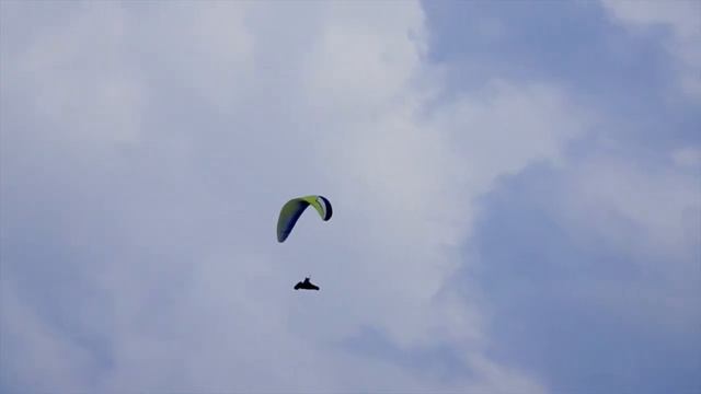Paragliding stock footage _ Aerial _ Drone _ NO Copyright Videos