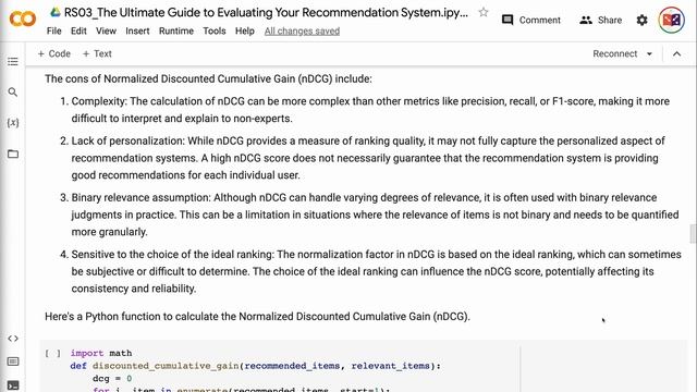The Ultimate Guide to Evaluating Your Recommendation System | Machine Learning смотреть онлайн