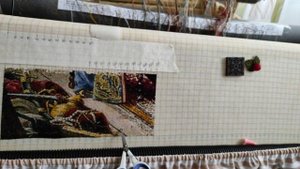 Милый гость издалека_март_#вышивка #вышивкакрестом