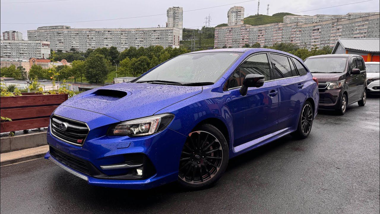 Subaru Levorg VM4 2019 1,6 turbo 4wd STI купили на Японском аукционе. смотреть онлайн