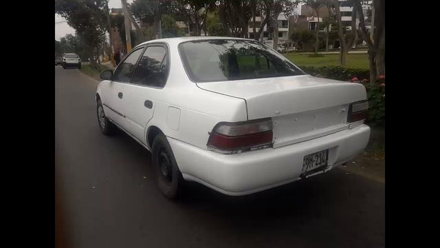 SE VENDE TOYOTA COROLLA 1995 смотреть онлайн