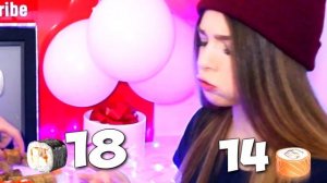 100 РОЛЛОВ (СУШИ) ЗА 10 МИНУТ! CHALLENGE | ВЫЗОВ ПРИНЯТ!