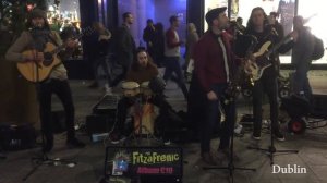 Невероятные уличные музыканты в Дублине. Amazing street band Dublin