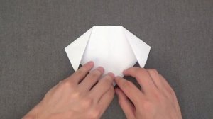 Как сделать мордочку собачки из бумаги - простое оригами своими руками