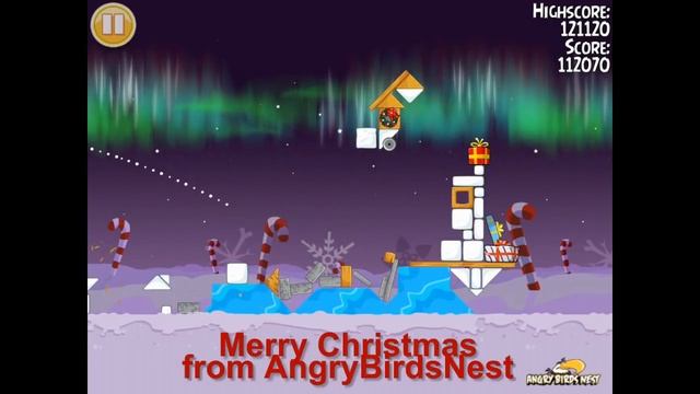 Angry Birds Seasons Winter Wonderham 1-25 Walkthrough 3-Star смотреть онлайн
