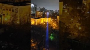 сверхъяркий ручной фонарь 1км "белый лазер"